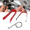 Nut Caps Lug Puller Car Wheel Hub Bolt Nut Cover Removal Tool Lug Nut Cap Remover Portable Tweezers Wheel Repair Tool
