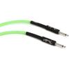 Fender Professional Glow In the Dark Cable, Green, 10'
