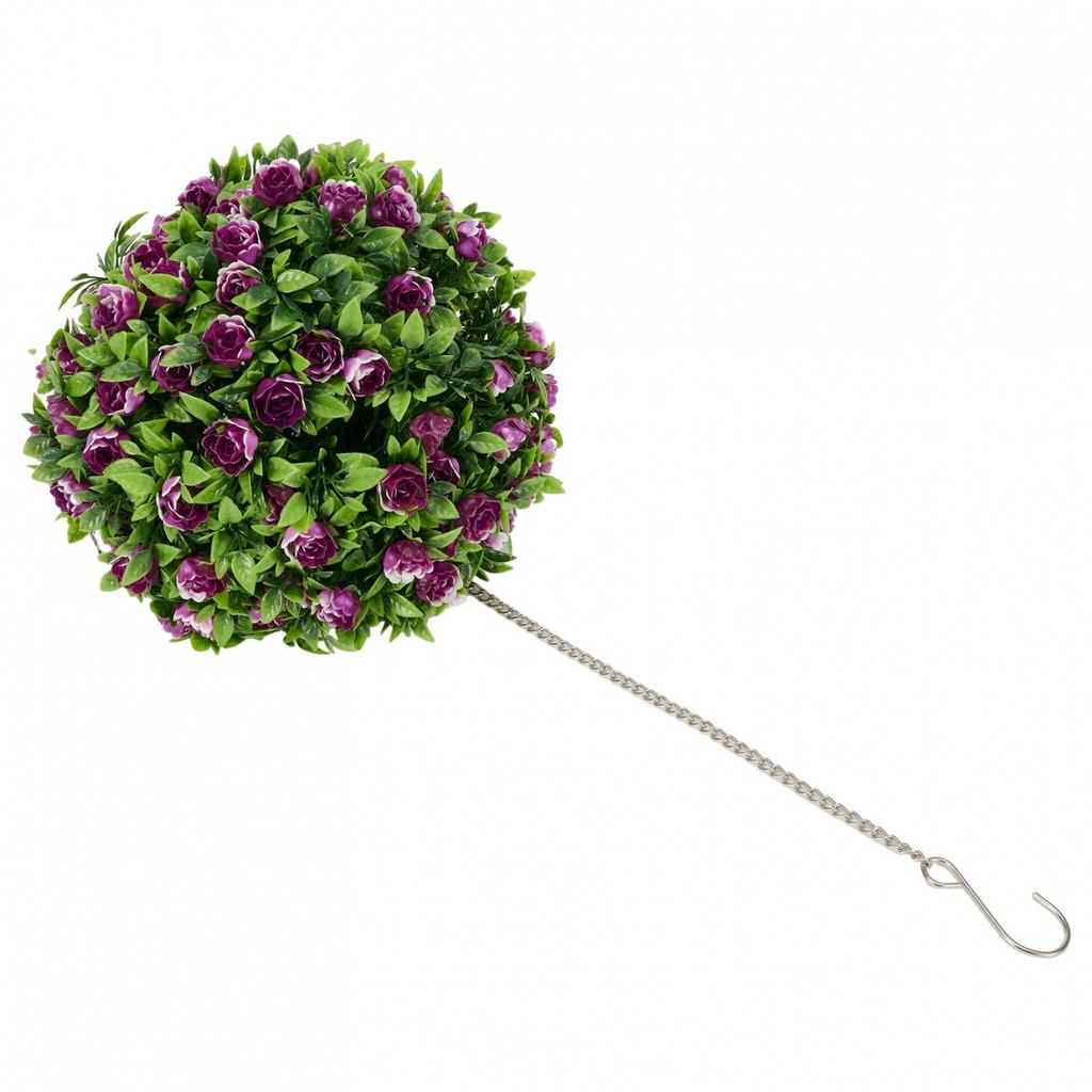 Grass Ball Rose Flower Balls Stage Topiary Hanging
