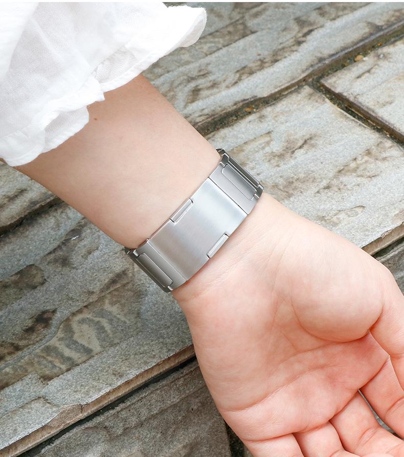 Металлический ремешок H-Link из титана для смарт-часов Huawei Watch 5 Slim GT5/4 Pro