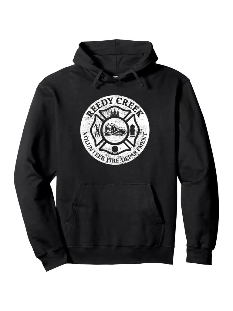 Vintage Fire Department Hoodie - Official Firefighter Pullover Sweatshirt