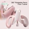 Тренажер для бедер, тонер для бедер, регулировка сопротивления, нескользящий вращающийся на 360 градусов тренажер для тазового дна, оборудование для фитнеса
