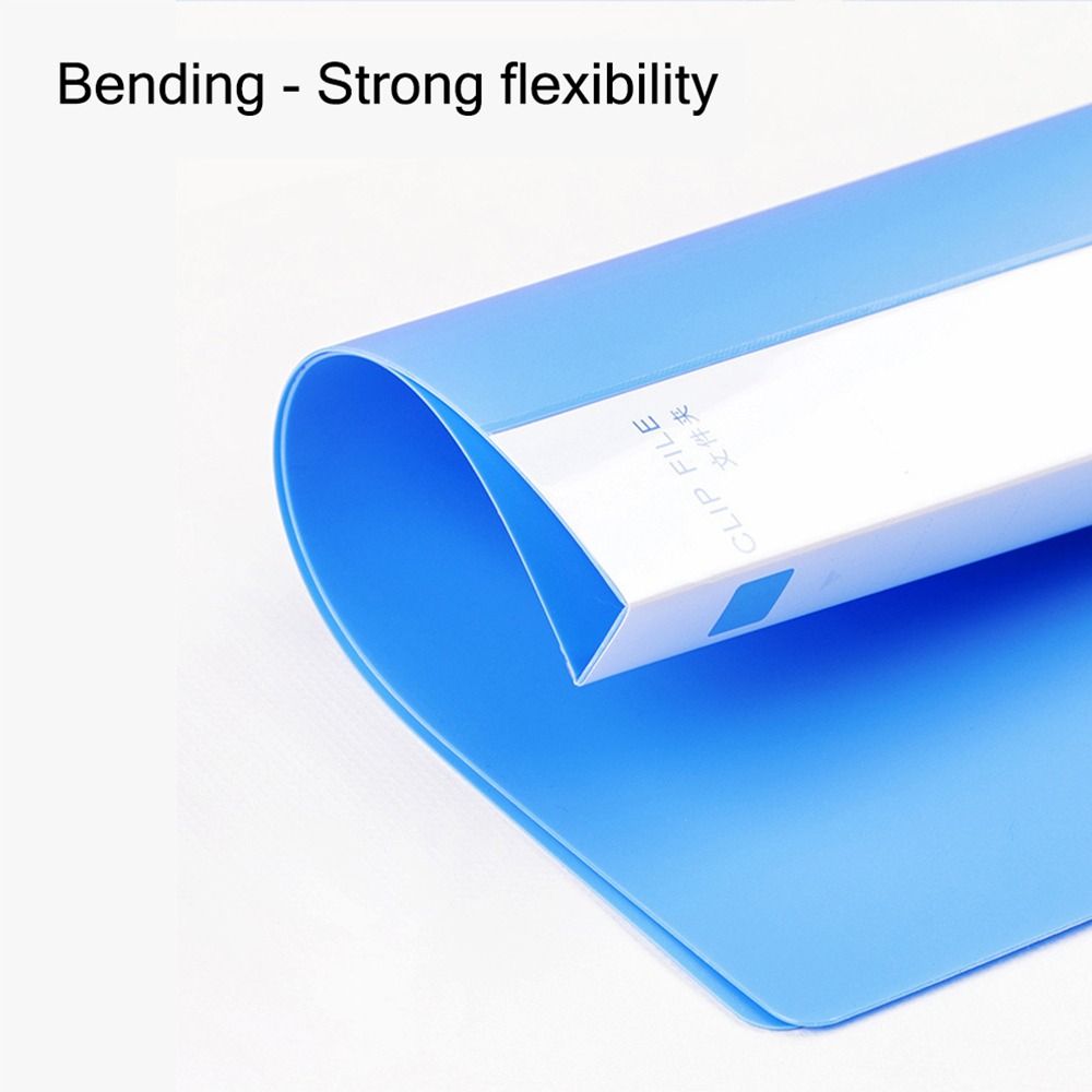 PP Document Bag Single Clip/Double Clips Archives Binder Simple File Bag Student Gift