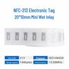 Компактная NFC-стикер-метка 20x10 мм NTAG213 RFID-метка для защиты от подделок Чтение/Запись URL