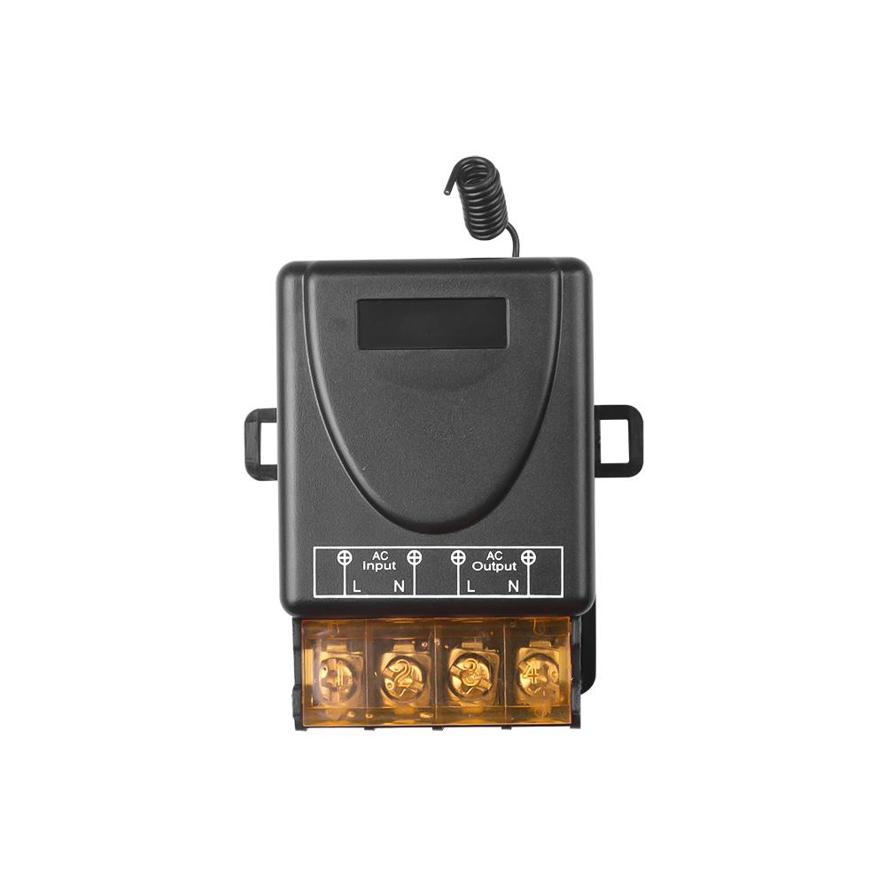 AC 110V 240V 30A Wireless RF Smart Remote Control Switch Transmitter Receiver 433MHz Remote Controller