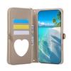 Кошелек-чехол WEFOR через плечо для iPhone 15 14 13 12 11 Pro Max XR XS Max 7 8 Plus SE, Ремешок Держатель для карт Шнурок Подставка Зеркало
