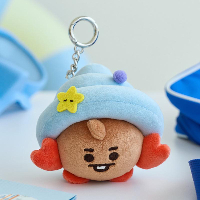 Новый брелок Tata Koya Shooky Chimmy Высокая цветопередача Мультяшная кукла Версия Q Форма куклы Креативный брелок для школьной сумки Автомобильный подвес