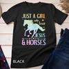Jesus And Horses, Horse Gifts For Girls, Women Unisex T-shirt