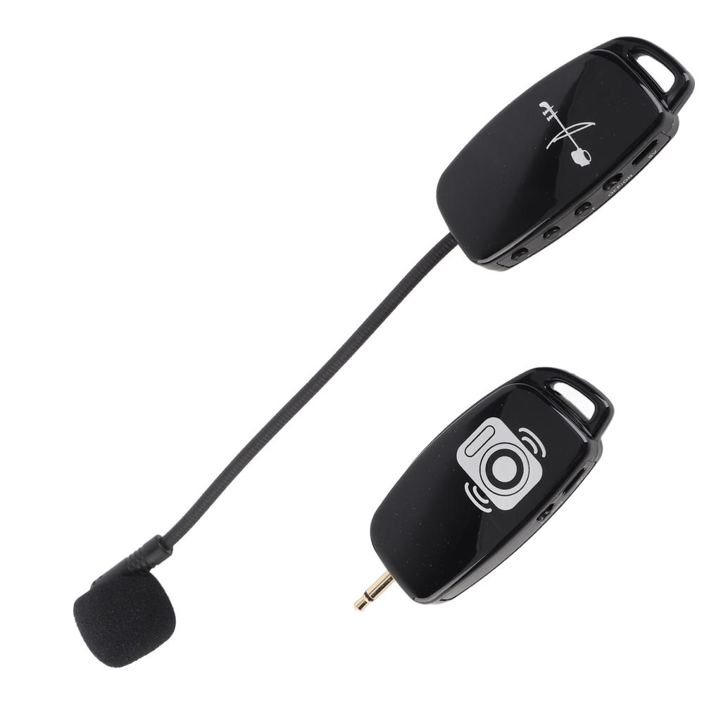 Erhu Microphone 2.4G Wireless Anti Interference Plug and Play Noise Reduction Violin Microphone Pickup for Instruments