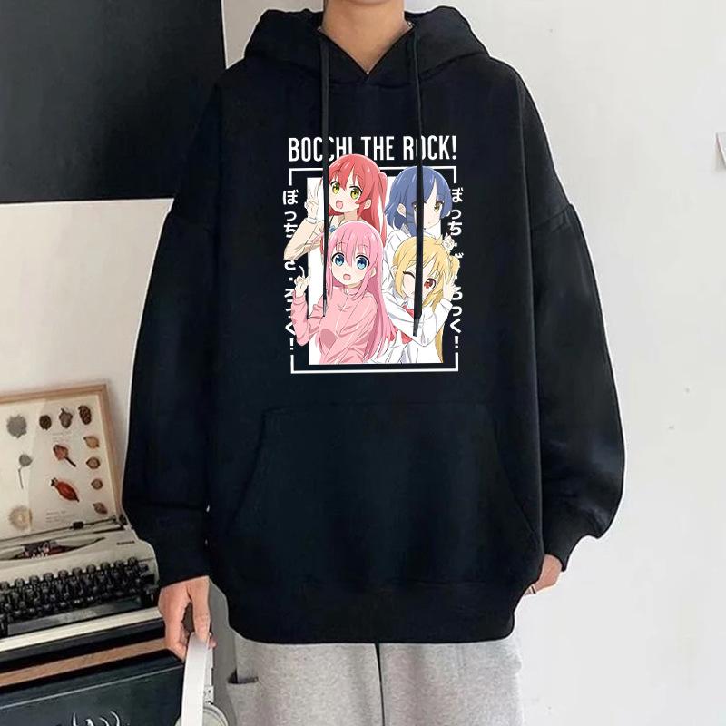 Модные осенние и зимние толстовки Аниме Bocchi The