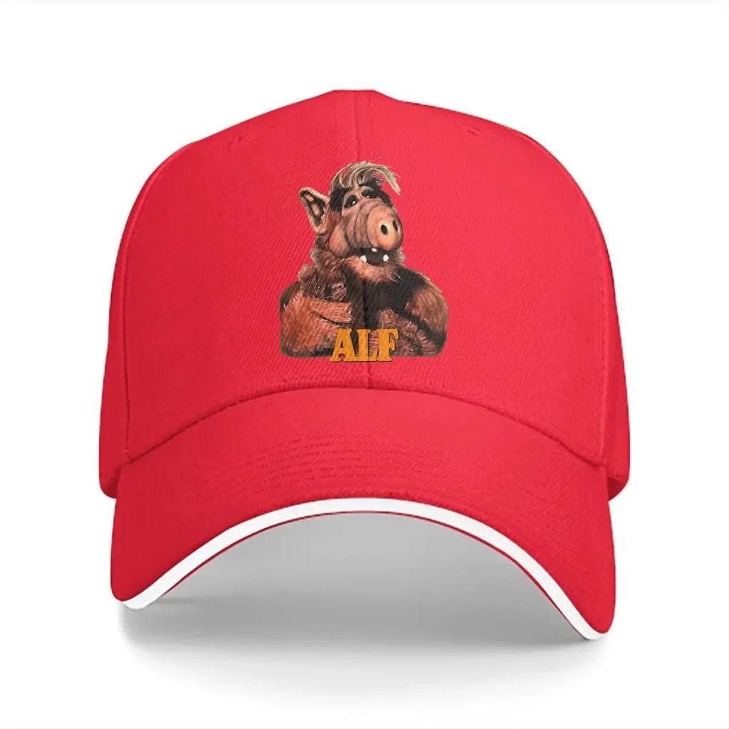 Washed Unisexs Baseball Cap Gordon Shumway TV Sitcoms Trucker Snapback Caps Dad Hat ALF The Animated Series Golf Hats