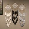Bedroom Boho Handmade Feather Wall Hanging Tassel Macrame Tapestry Blanket Dream Catcher