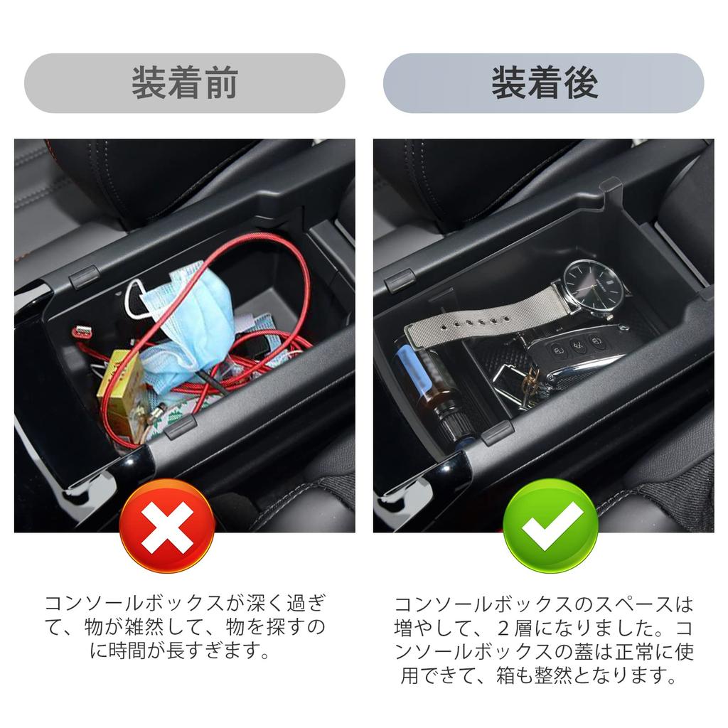 SKTU Peugeot 2008 e-2008 2-го поколения Бокс консоли автомобиля с лотком для хранения с резиной