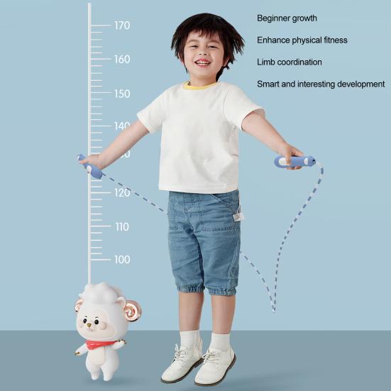 Skipping Rope with Ergonomic Handle Length Adjustable Tangle-free Skipping Rope Jump Rope Fitness