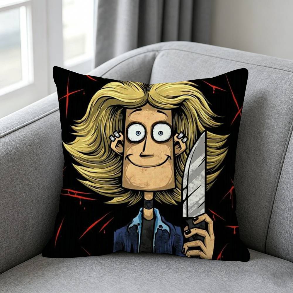 Cartoonn Metall Family Pillow cover gift High definition digital printingSurprise vivid pattern Household