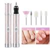 Wireless Nail Drill Pen USB Nail File Polishing Pen USB Rechargeable Nail Drill Machine Portable Manicure Drill Salon Tool