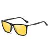 aoron Men and Women Polarized Sunglasses Colorful Sunglasses Sunglasses Fashion Night Vision Glasses Aluminum Magnesium Legs