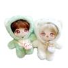Fur Doll Hoodies Fashion Doll Fur Coat New Clothes Rompers  20cm Doll Clothes/Cotton Stuffed Dolls