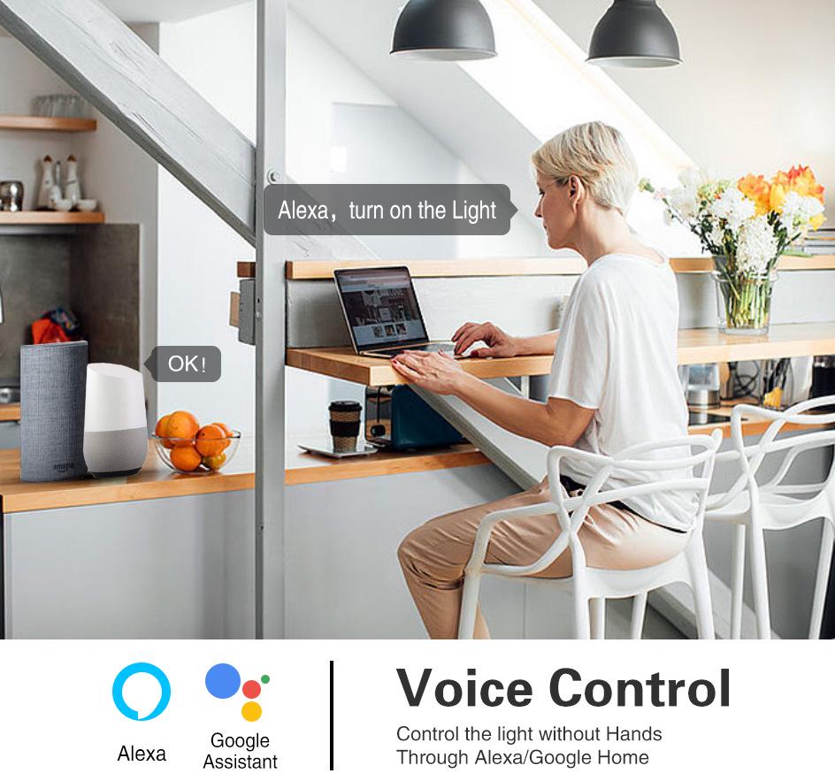 Умный выключатель Zero Fire Тип 86 Zigbee: Стальная или стеклянная панель, Пульт с голосовым управлением Alice.
