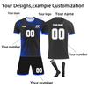 Personalised Shirts Kit Mens Girls With Name Number Custom Football Jerseys For Boys Training Suit