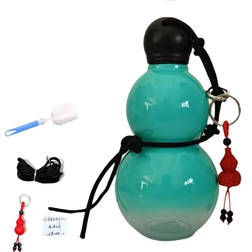 Творческая новая бутылка для воды из тыквы, хрустальная, большая емкость, удобная чашка, креативная чашка для воды в китайском стиле для путешествий и занятий спортом