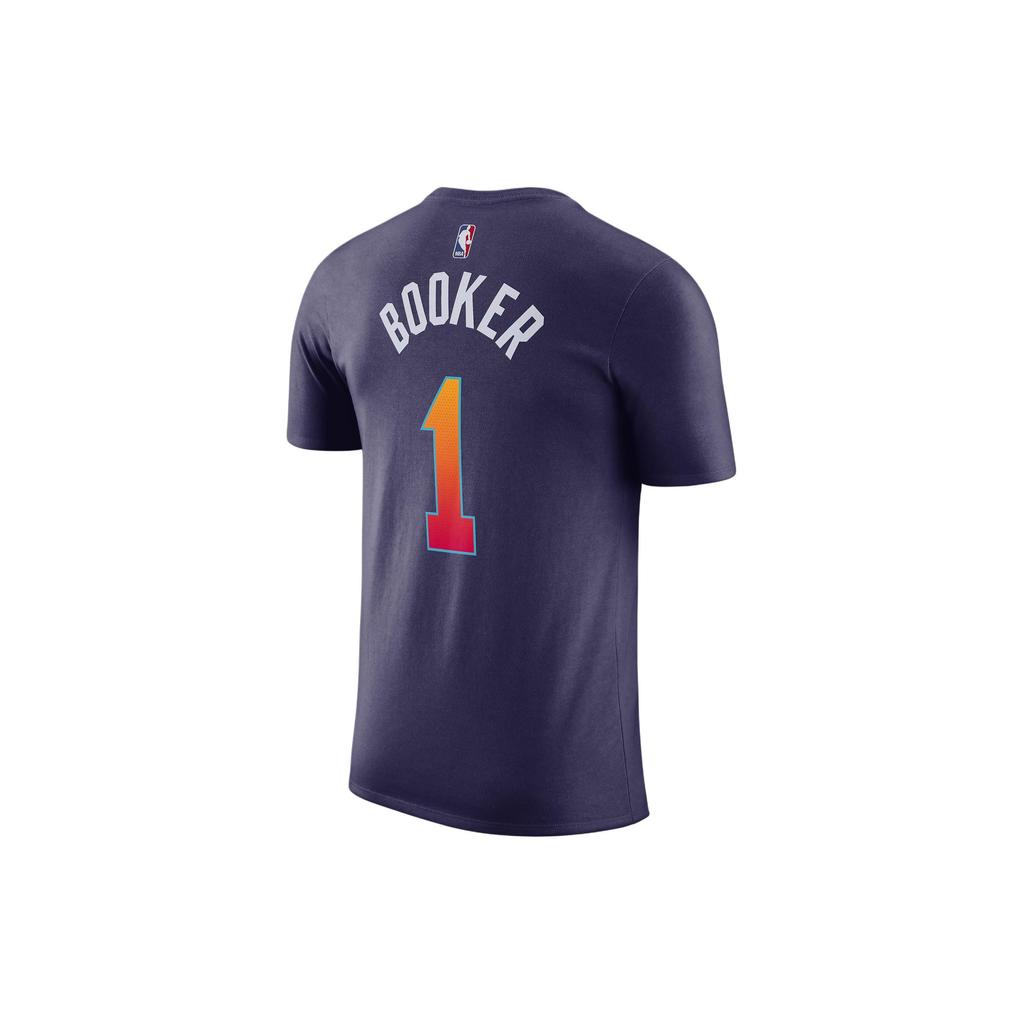 Nike Футболка с коротким рукавом и круглым вырезом с принтом букв и цифр, мужские футболки фиолетового цвета FN1233-536