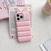 3D чехол для телефона с ушками лисы и ангельскими крыльями для iPhone 14/13/12/11 Pro Max