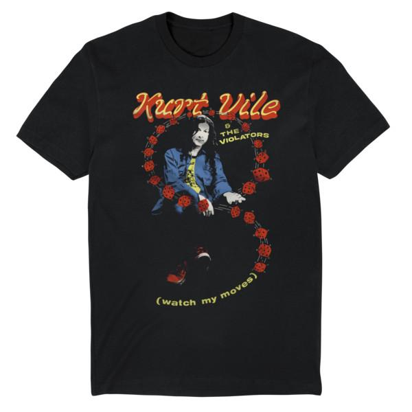 Kurt Vile Tee Watch My Moves Unisex Cotton T-Shirt Full Size