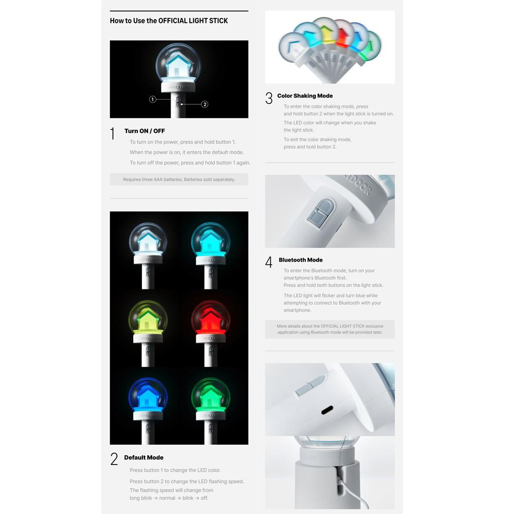 BOYNEXTDOOR Официальный набор световых палочек