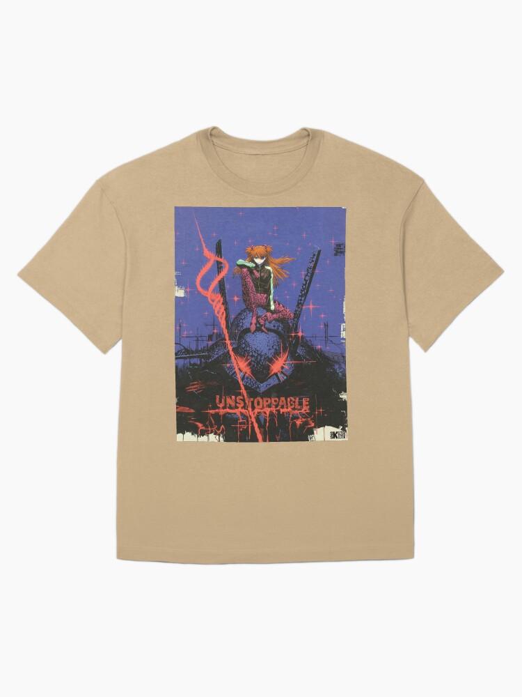 Burning Spear Unstoppable: Asuka Langley Soryu's Triumph Oversized T-Shirt
