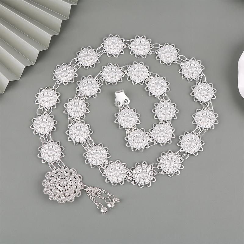 Традиционный саронг золотой цвет пояса винтажные ювелирные изделия пряжка пояс ожерелье для женщин украшения