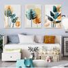 For Living Room Home Decor Cactus Decoration Nordic Color Plant Leaves Poster Print Landscape Wall Art Canvas Painting Picture