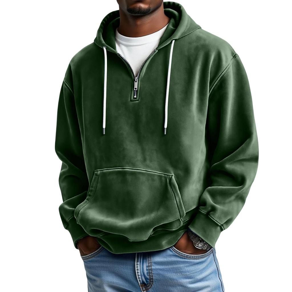 Мужской  Спортивный  Повседневный  С Длинными Рукавами  Капюшон  Худи