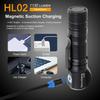 HL02 Налобный фонарь 1130 лм SST40 Светодиодный перезаряжаемый головной фонарь с магнитной зарядкой, хвост, повязка на голову для кемпинга / туризма на открытом воздухе