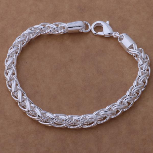 925 Silver Bracelet Heart High Quality Romance Chain For Woman Men Fashion Engagement Party Wedding Jewelry Gift