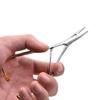 Dental Needle Holder Tweezers Bracket Stainless Steel Orthodontic Plier With Gold Handle Dental Surgical Tool