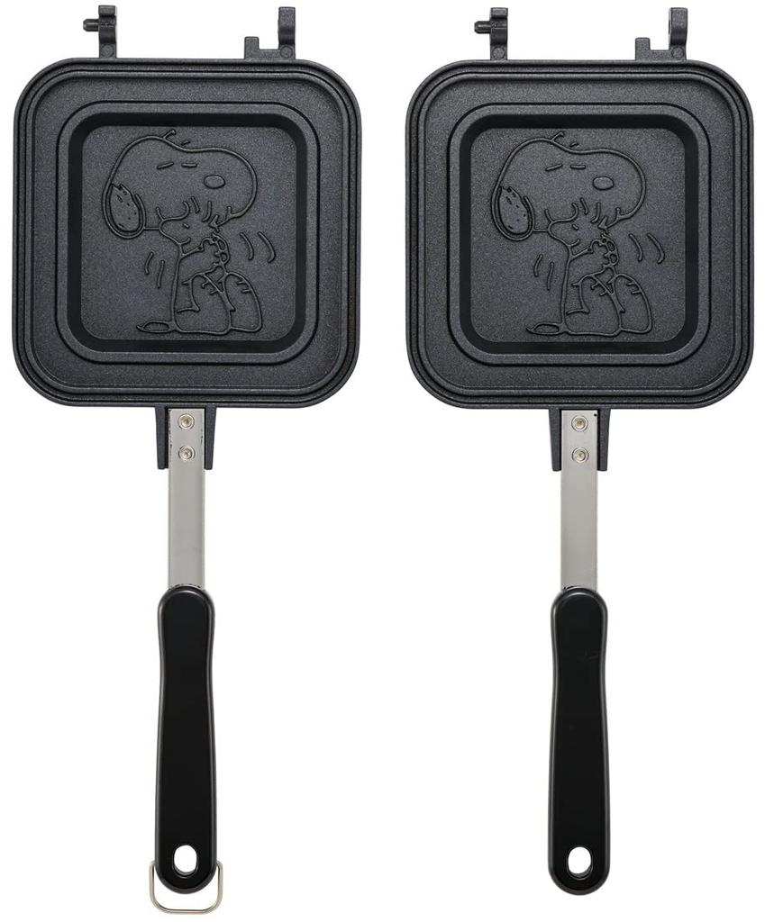 Skater Hot Sand Maker Симпатичный запеченный алюминиевый прямой огонь Snoopy Легко чистить ALHOS1-A