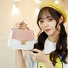 Guangzhou Women's Small Bag Summer New Product Trend Single Shoulder Oblique Span Contrasting Color Personalized Small Square Bag
