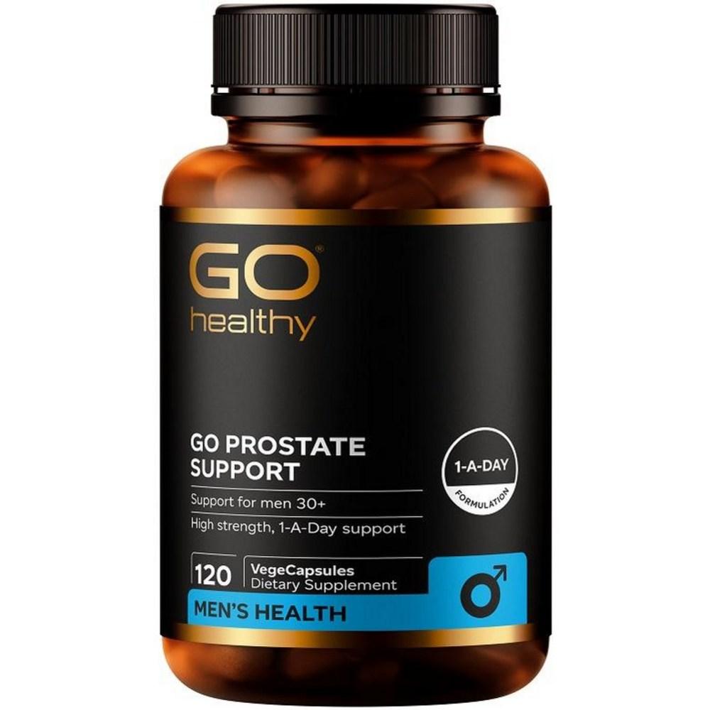 Здоровье простаты Go Healthy Go Поддержка простаты 30+ Пальма сереноа 120 капсул (Новая Зеландия) Иди - Для