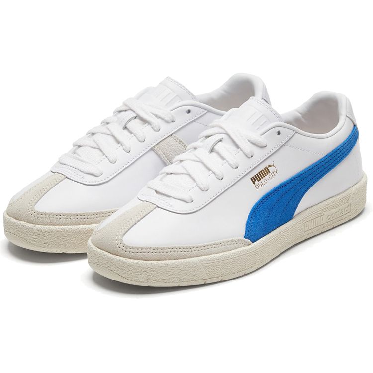Puma Кроссовки Oslo City Prm Унисекс Белый Синий 37480003