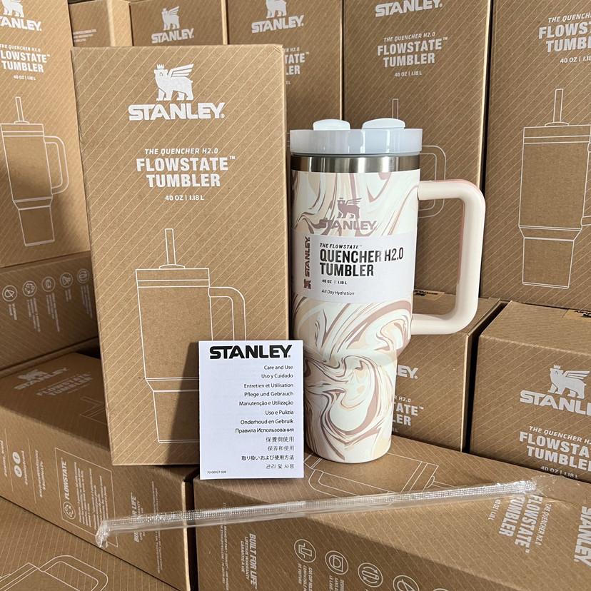 Кружка Stanley 2-го поколения из нержавеющей стали с термоизоляцией, с ручкой, большой вместимости, в американском стиле
