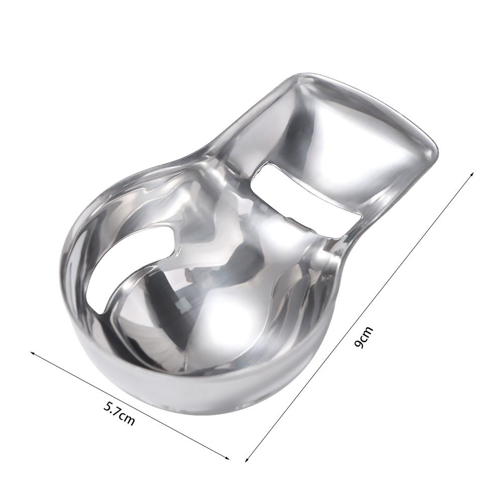 Stainless Steel Egg Yolk Filter Professional Egg White Divider Egg Yolk Separator Spoon Household