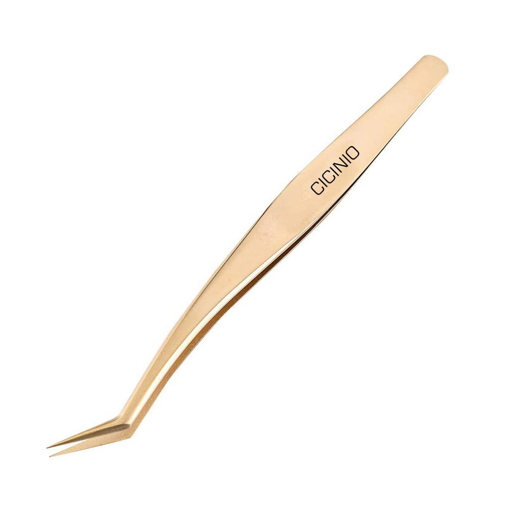 CICINIO Blackhead Removal Precision Precision Tweezers with Tip Perfect for Removing Hair Acne and Pore with 12 Dedicated Blackhead and Acne Includes