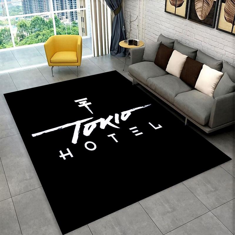 Ковер Rock Band Tokio Hotel Билл Каулитц для Спальни Гостиной Дивана Игровой Комнаты Прихожей Декор Дома, Детский Коврик Нескользящий