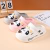 Детские дырчатые туфли, мужские и женские для детей среднего и старшего возраста, лето 2025, DIY, прочные, нескользящие, на толстой подошве, пляжные, милые, крутые шлепанцы