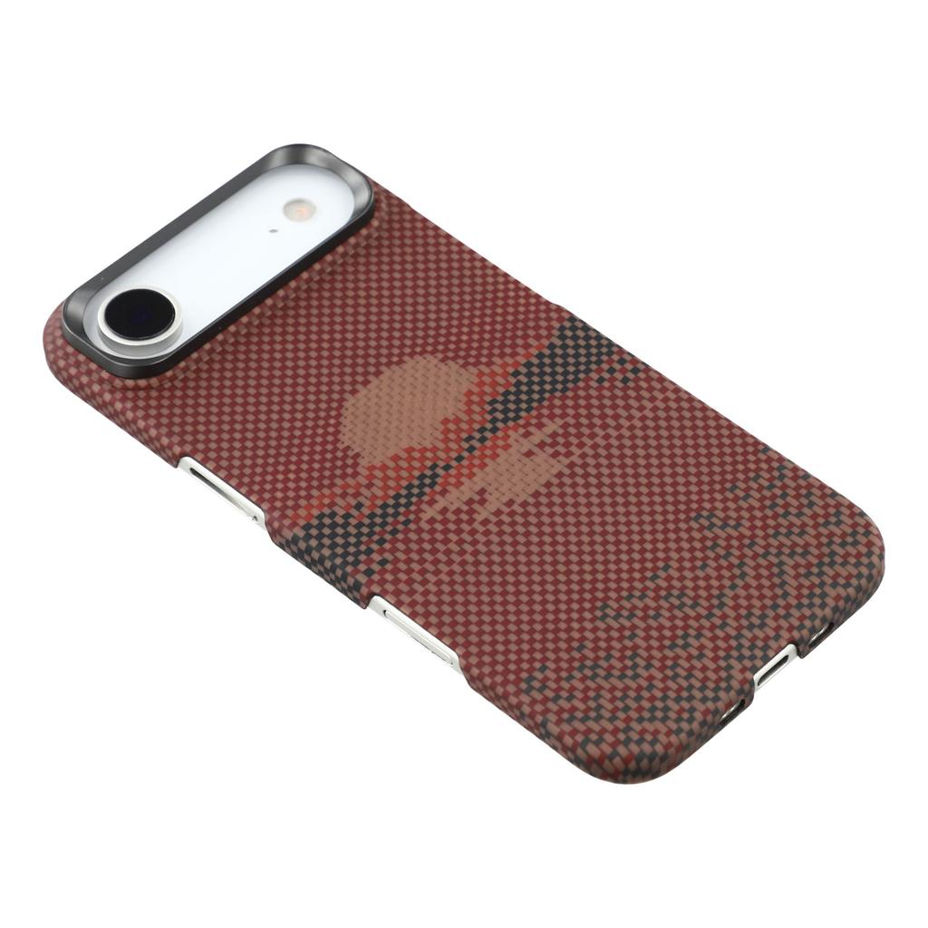 Для iPhone 17 Air Магнитный чехол Точные вырезы Чехол для телефона из арамидного волокна с металлической рамкой для объектива