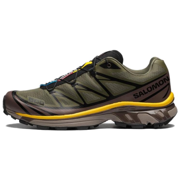 Кроссовки XT-6 Salomon 'Olive Night Sulphur' L47582800