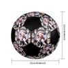 The Wombles Indoor Soccer Ball Colorful Machine Stitched PVC Size 5 Team Training Competition Ready Durable High-Bounce Cool Sports Gift