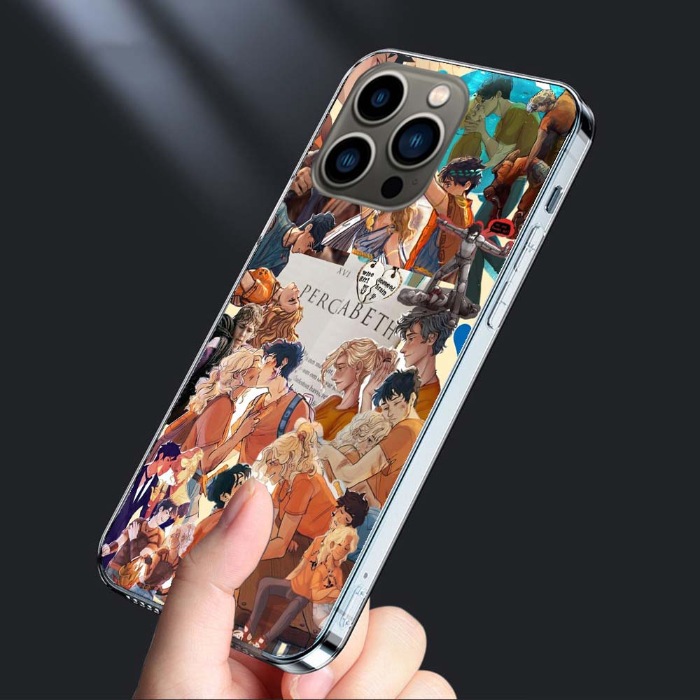 Чехол для телефона P-Перси Джексон Лагерь Полукровок Для Iphone 16E 15 Pro 14 Plus 17Air 16 17 Pro Max 12 13 Mini X XS XR 7 8 S