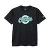Champion Short Sleeve for Short Crew Quick Highly Antibacterial and Odor Graphic Logo Short Sleeve Black T-Shirt Kids, Sleeve, Neck, Drying,